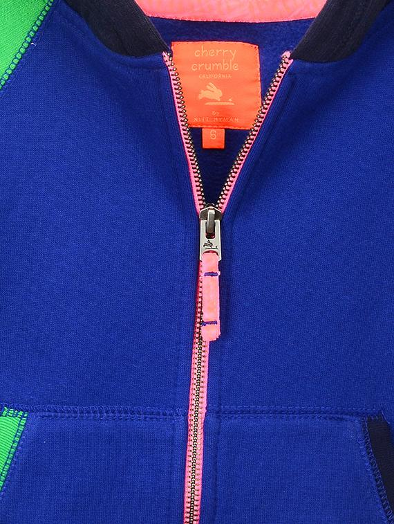 blue fleece sweatshirt - 15573928 - Zoom Image - 3