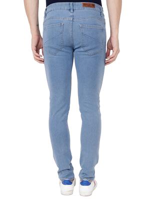 blue cotton ripped jeans - 15574066 - Standard Image - 3