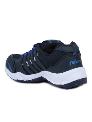 navy Mesh sport shoes - 15575826 - Standard Image - 3