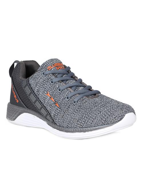 grey fabric sport shoes - 15575857 - Standard Image - 1