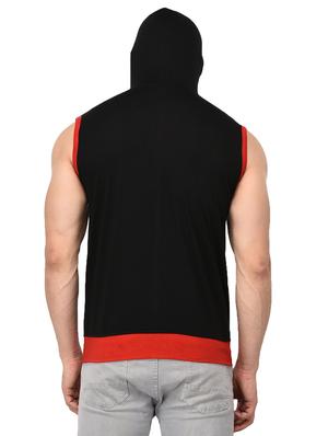 black cotton blend t-shirt - 15576597 - Standard Image - 3