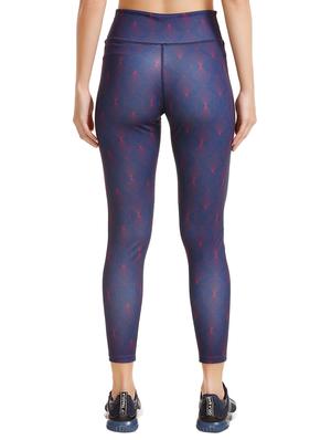 high waist geometric track pant - 15577847 - Standard Image - 3
