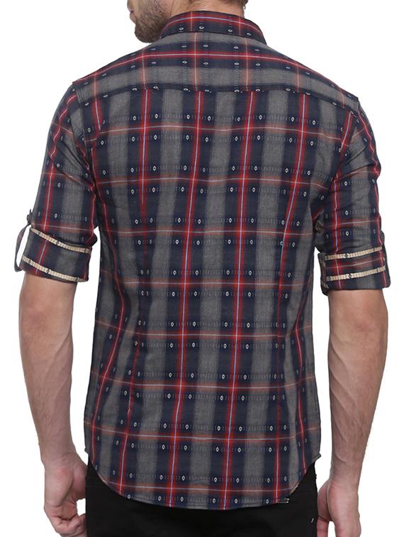 multi colored cotton casual shirt - 15579045 - Zoom Image - 3