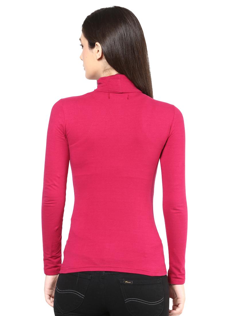 turtle neck knitted top - 15581567 - Zoom Image - 3