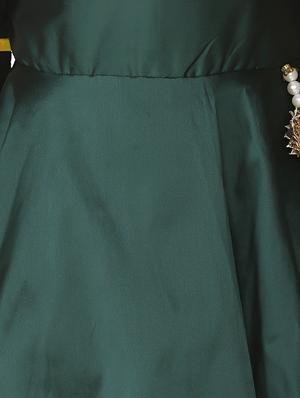 green silk blend suit set - 15581865 - Standard Image - 6