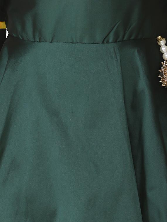 green silk blend suit set - 15581865 - Zoom Image - 6