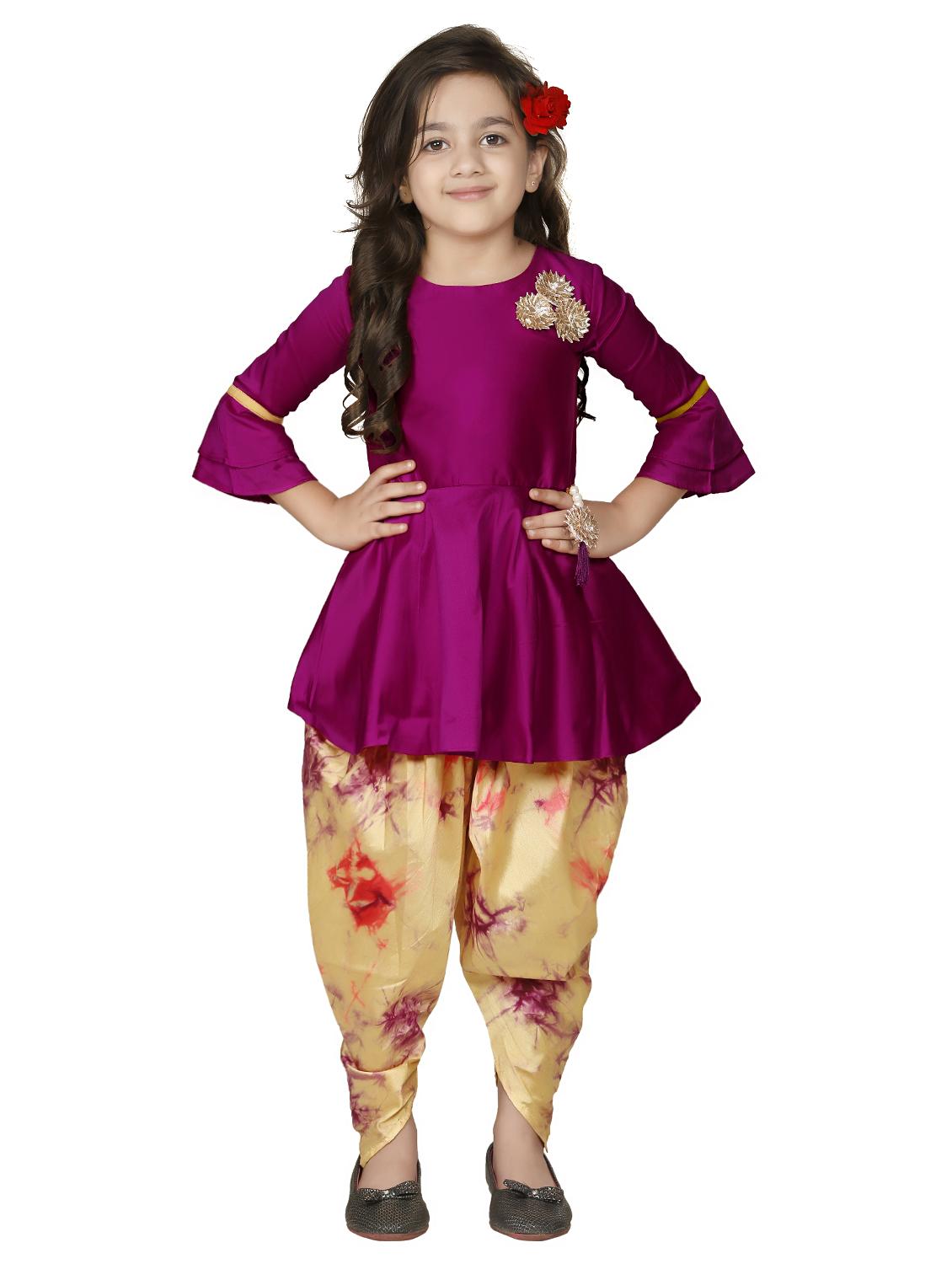 purple silk blend suit set - 15581866 - Zoom Image - 3