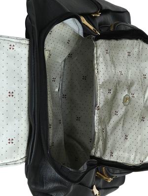 black leatherette (pu) regular backpack - 15584083 - Standard Image - 3