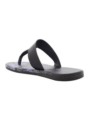 blue leatherette toe separator slippers - 15584676 - Standard Image - 3