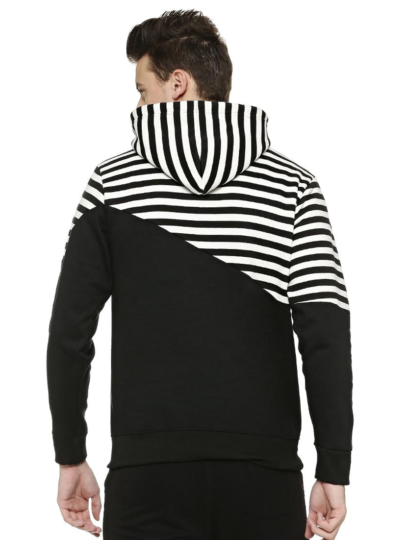 black cotton sweatshirt - 15584968 - Zoom Image - 3