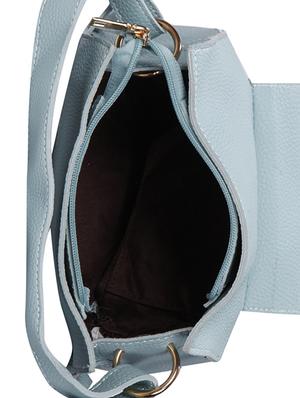 blue leatherette (pu) regular sling bag - 15586094 - Standard Image - 3