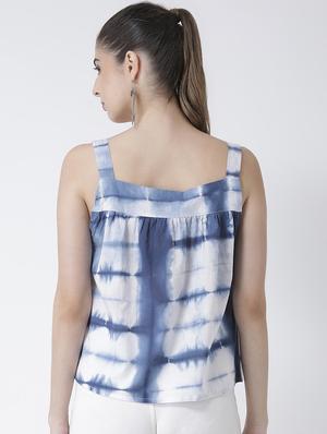 tie and dye button up top - 15586354 - Standard Image - 3