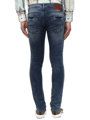 blue light washed jeans - 15587887 - Standard Image - 3