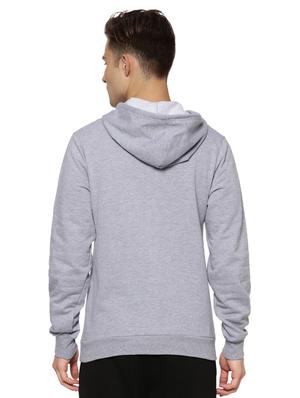 grey chest print sweatshirt - 15590353 - Standard Image - 3