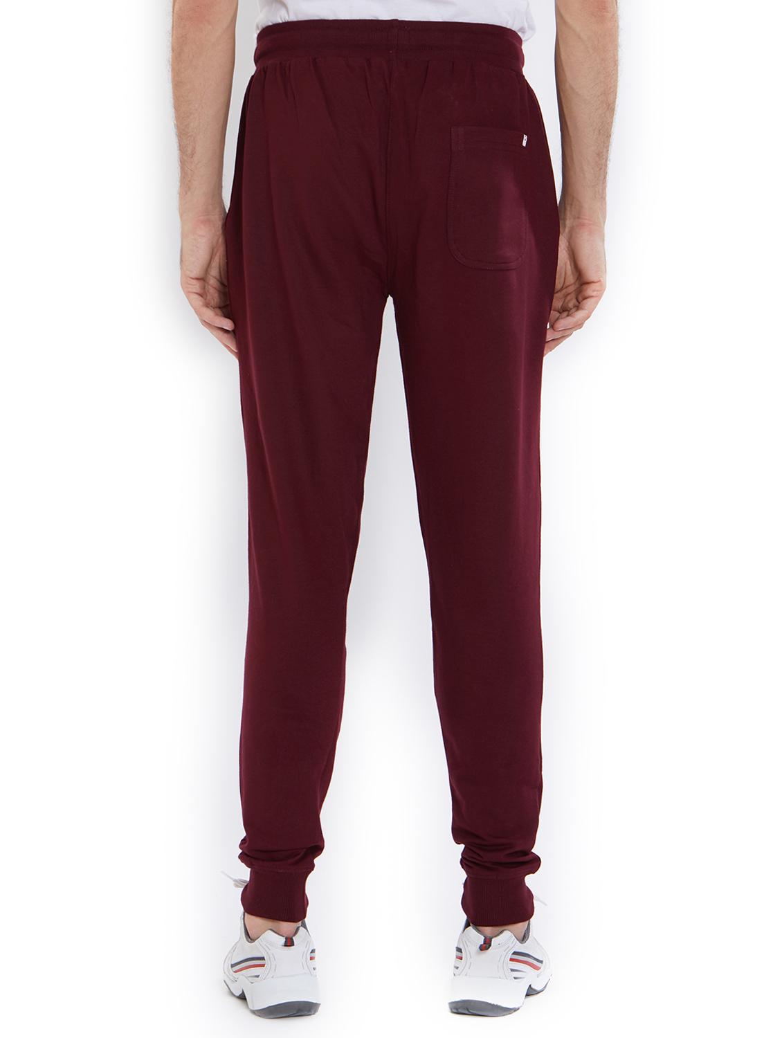 red cotton jogger - 15590893 - Zoom Image - 3
