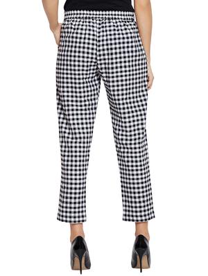 checkered ankle trouser - 15601560 - Standard Image - 3