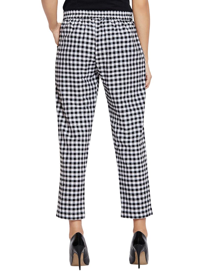 checkered ankle trouser - 15601560 - Zoom Image - 3