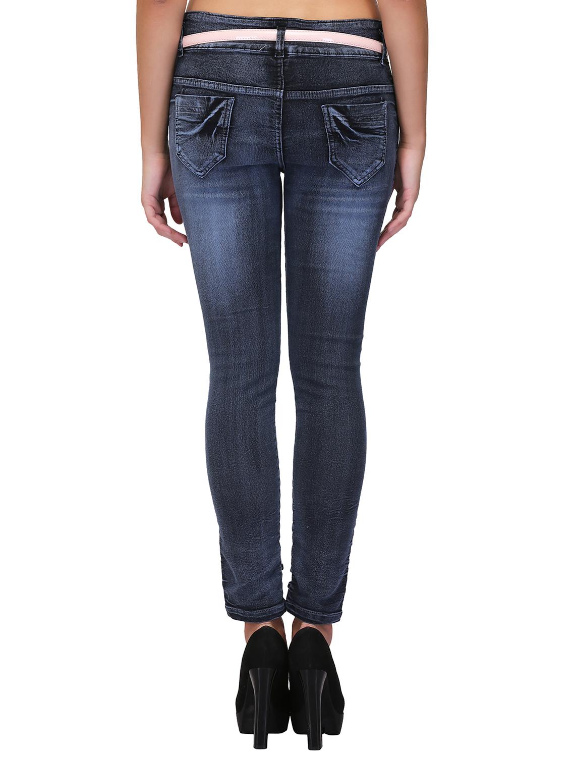 basket weave stone wahsed jeans - 15604535 - Zoom Image - 3