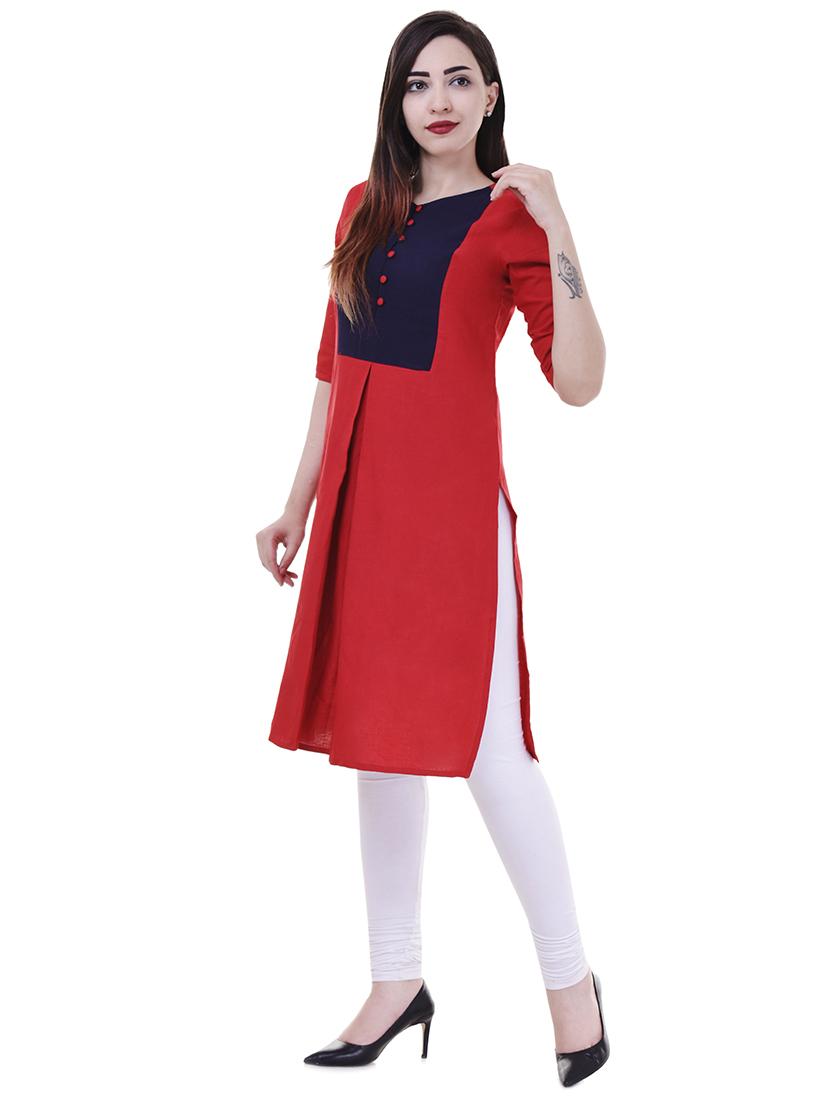 Multi colored combos kurta - 15605768 - Zoom Image - 3