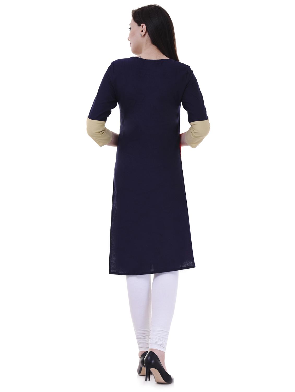 Multi colored combos kurta - 15605793 - Zoom Image - 3