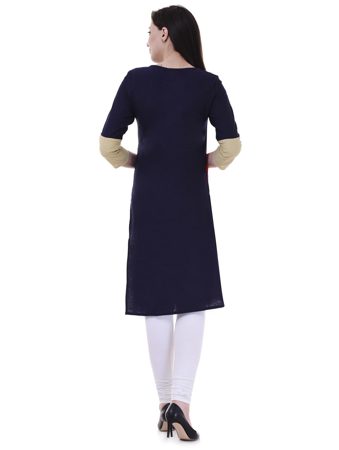 Multi colored combos kurta - 15605794 - Zoom Image - 3