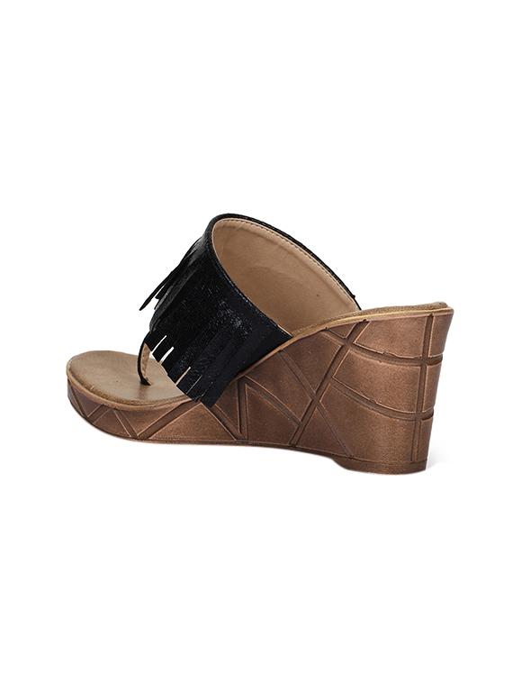 black platforms wedges - 15605980 - Zoom Image - 3