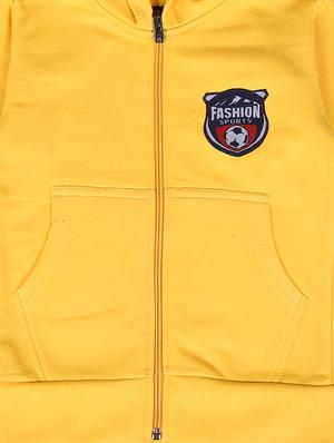 yellow fleece sweatshirt - 15606293 - Standard Image - 3