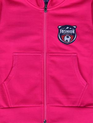 pink fleece sweatshirt - 15606295 - Standard Image - 3