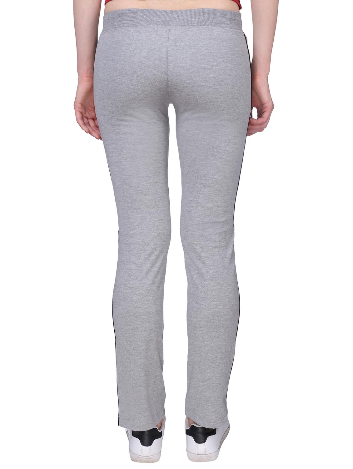 drawstring waist side striped track pants - 15607202 - Zoom Image - 3