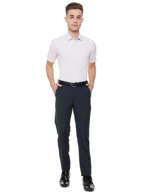 pink cotton blend formal shirt - 15608591 - Standard Image - 3