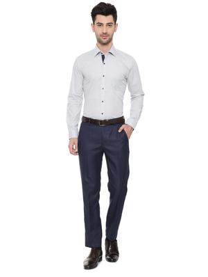 white cotton formal shirt - 15608603 - Standard Image - 3