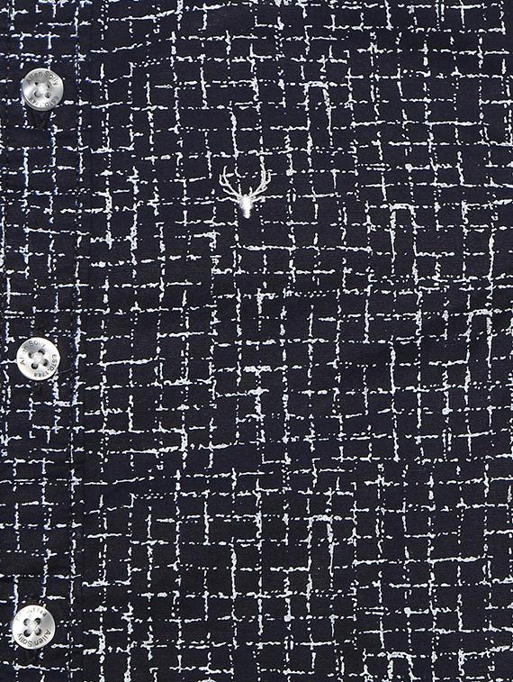 blue cotton blend shirt - 15608873 - Zoom Image - 3
