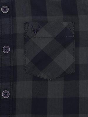 grey cotton blend shirt - 15608893 - Standard Image - 3