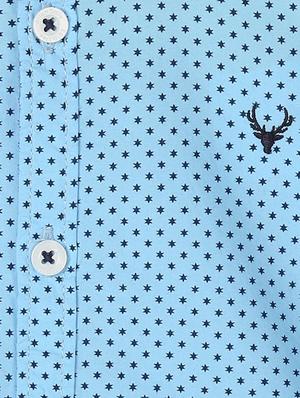 blue cotton shirt - 15608939 - Standard Image - 3