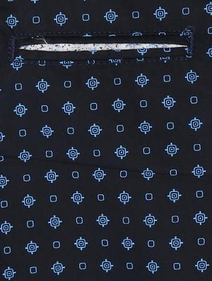navy blue cotton shirt - 15608952 - Standard Image - 3