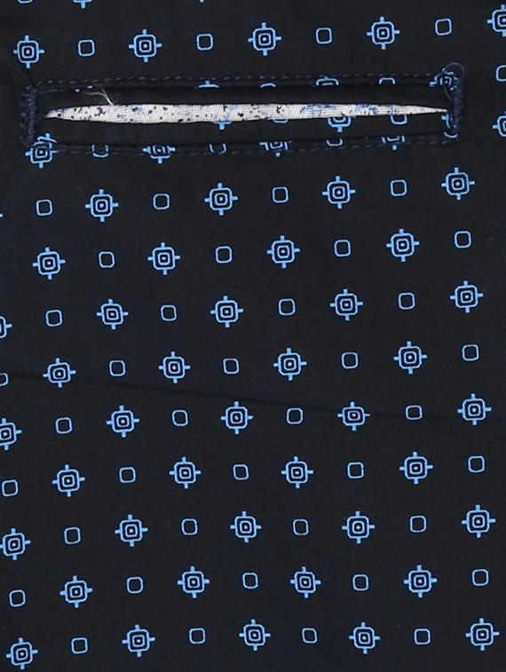navy blue cotton shirt - 15608952 - Zoom Image - 3