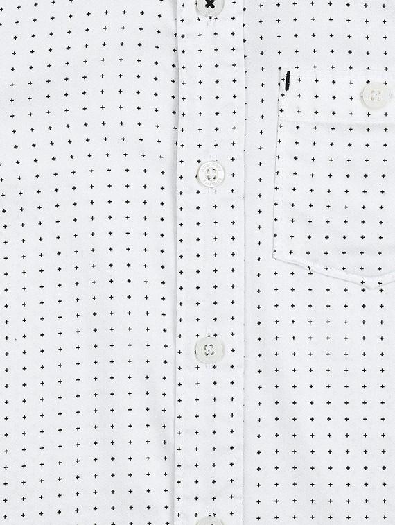 white cotton shirt - 15608976 - Zoom Image - 3