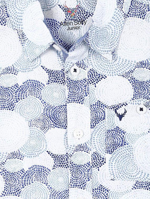blue cotton shirt - 15608983 - Zoom Image - 3