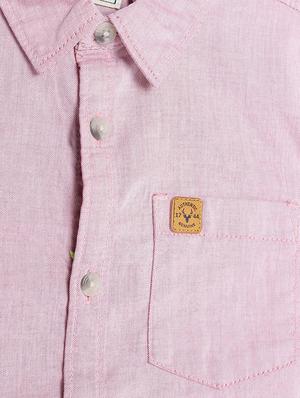 pink cotton blend shirt - 15608995 - Standard Image - 3