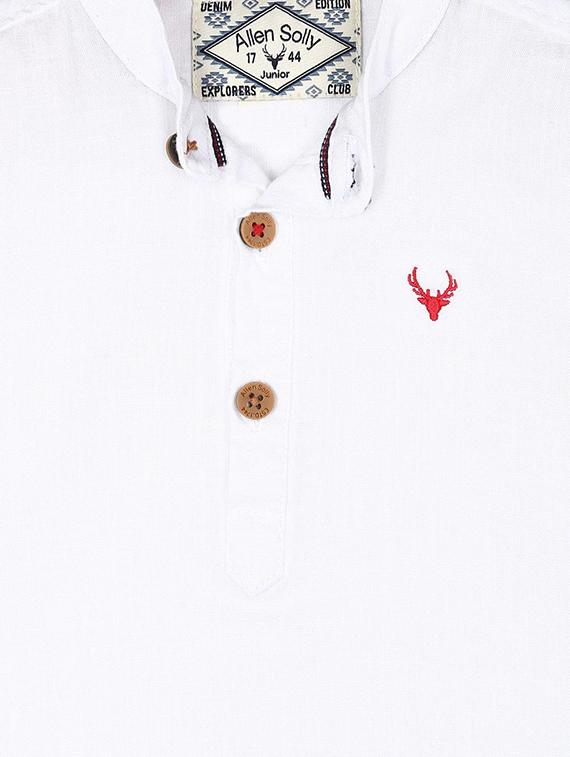 white cotton shirt - 15609016 - Zoom Image - 3