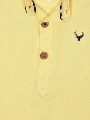 yellow cotton shirt - 15609020 - Standard Image - 3
