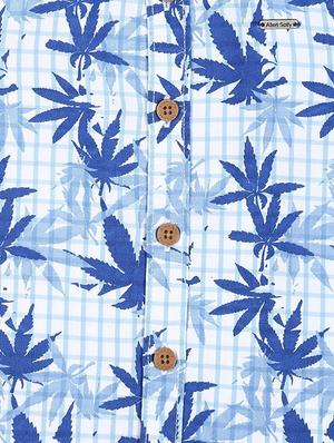 blue cotton shirt - 15609023 - Standard Image - 3