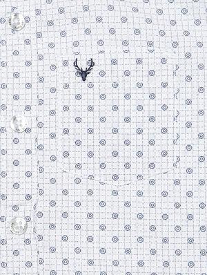 white cotton blend shirt - 15609040 - Standard Image - 3