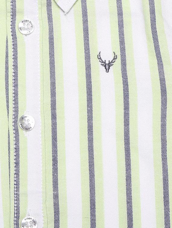 white cotton blend shirt - 15609042 - Zoom Image - 3