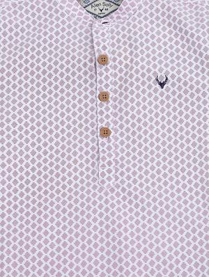 purple cotton blend shirt - 15609063 - Standard Image - 3