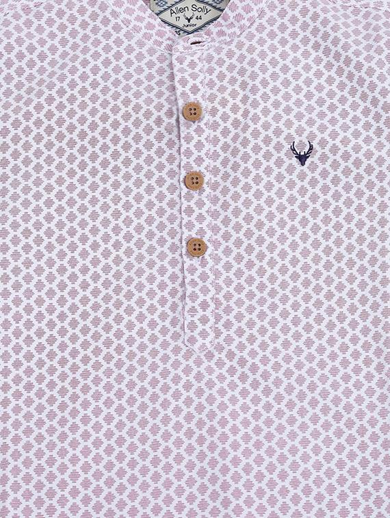purple cotton blend shirt - 15609063 - Zoom Image - 3