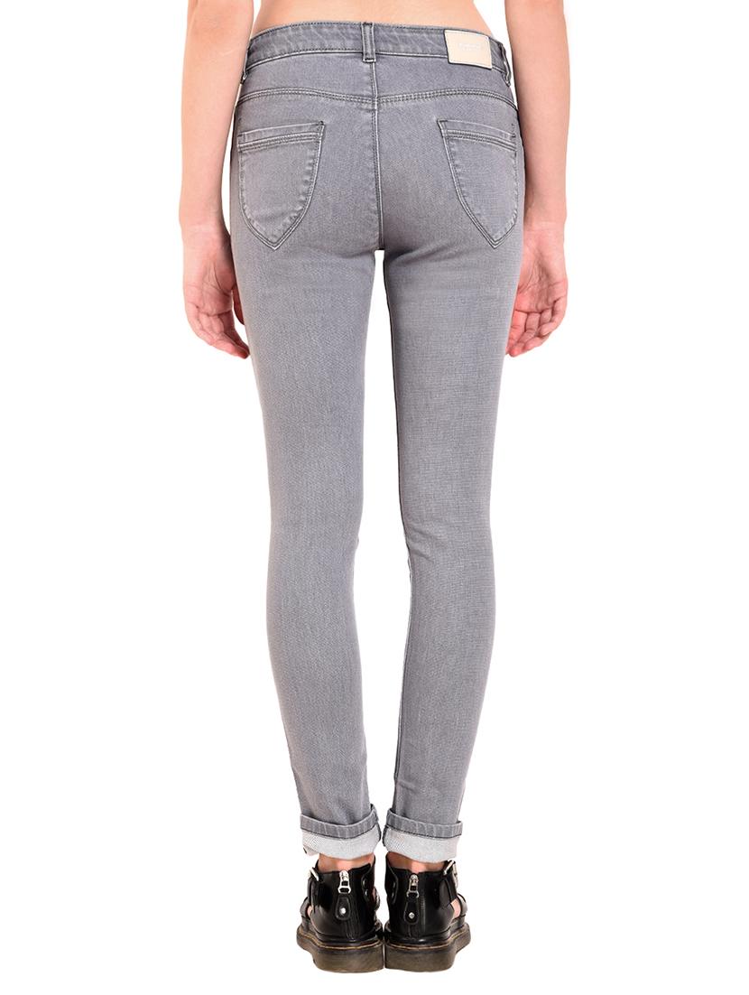 turn-up hem skinny jeans - 15609180 - Zoom Image - 3