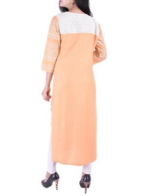 Printed straight kurta - 15609232 - Standard Image - 3