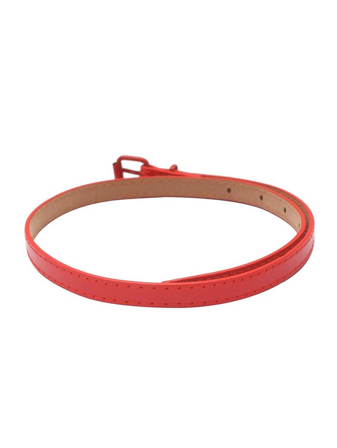 red leatherette belt - 15610520 - Zoom Image - 3