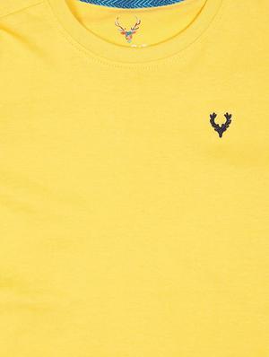 yellow cotton tshirt - 15610580 - Standard Image - 3